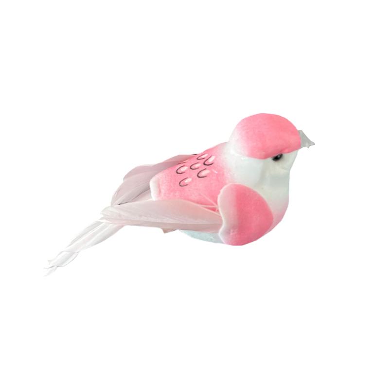 1PCS Garden Prop DIY Decoration Swallow Tail Bird Clip Handmade Simulation Bird Creative Feather Lawn Branch Figurine Ornament