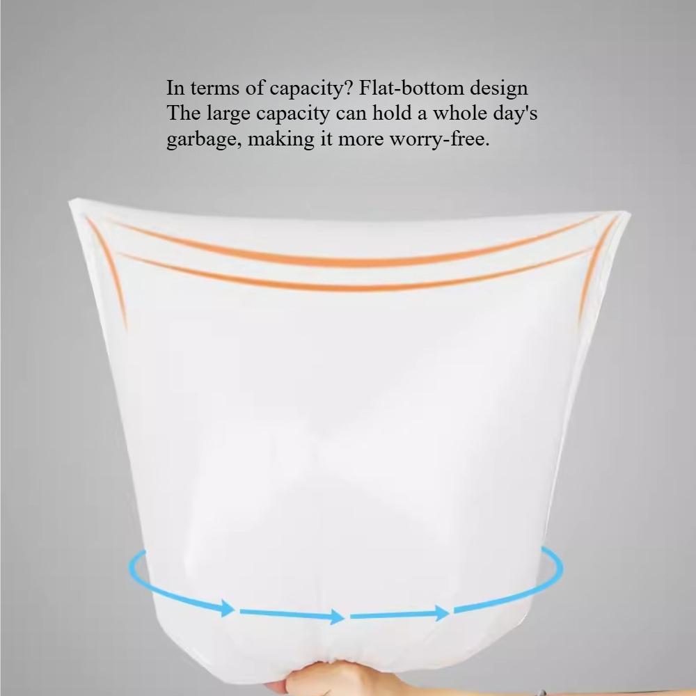 Thickened Large Drawstring Trash Bags - Home Kitchen/Student Dorm/Bathroom Use, Handheld Disposable Garbage Bags RQSL-WM-0063-3