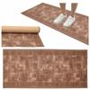 [5] COLORADO BROWN 67x200cm Anti-slip Rug D7563