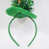 Christmas Hair Bands Glitter Santa Hat Headband Glowing Holiday Party Favor