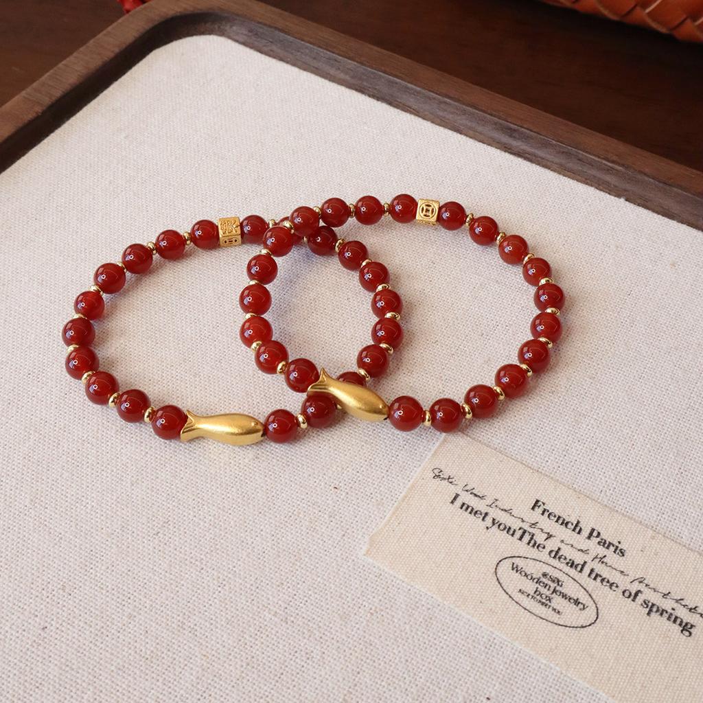 Natural Agate Bracelet. Fashion Women Daily Jewelry Lucky Gift