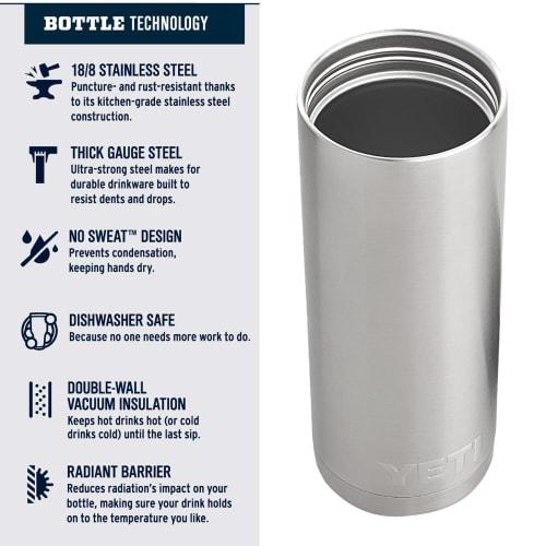 Yeti Rambler 18oz Hot Shot Bottle, Black