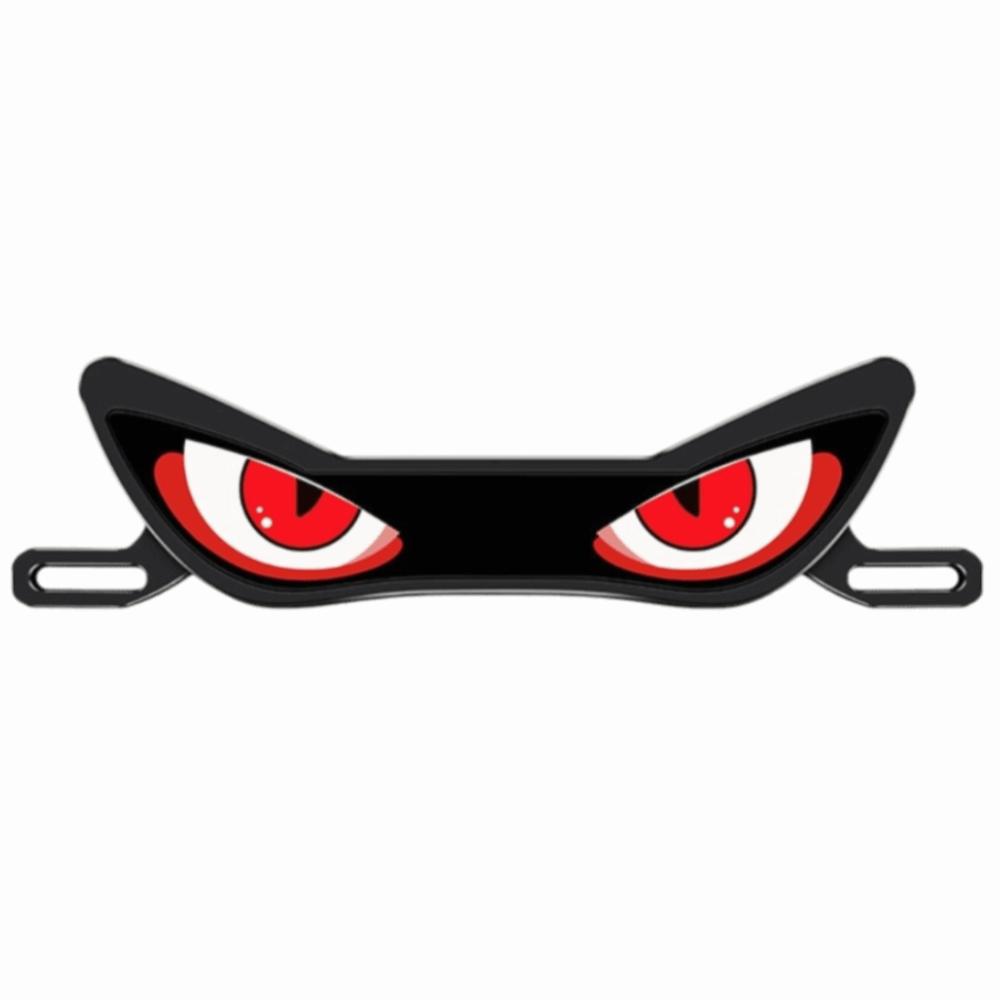 Waterproof Motorcycle Warning Eye Lamp LED Lamp Dynamic Flashing License Plate Lamp Warning Light Style-E