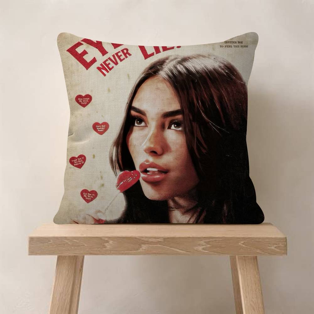 Singer Madison Beer Pillow Cover for Bedroom Room and Living Room Sofa Decorative Cushion Cover
