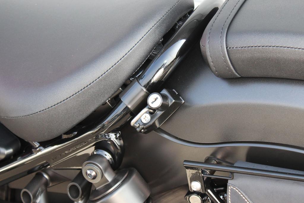 Kijima Motorcycle Bike Parts Helmet Lock Black F650/800GS BM-05005