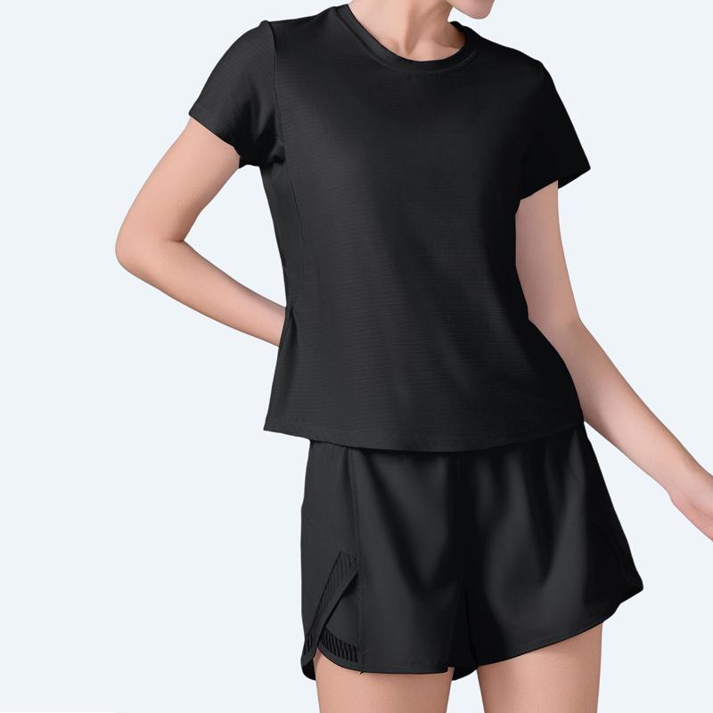 Women's Summer Quick-Dry Yoga and Gym Sportswear Set with Pockets