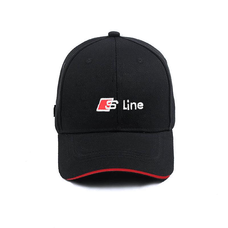 Men Women Baseball Cap Car Logo Summer Sports Hat For Audi C5 C6 C7 A4 B6 B8 B7 A6 A3 A5 Q3 Q5 Q7 8P  S3 S5 S1 S4 S2 RS3 RS4 RS5 RS6 RS8