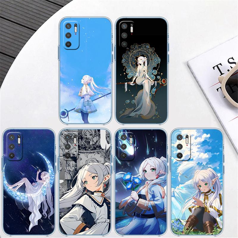 RP30 F-Frieren Transparent Phone Case for Samsung Galaxy A04 A04S A14 A23 A34 A54 M23 M33 M52 M53
