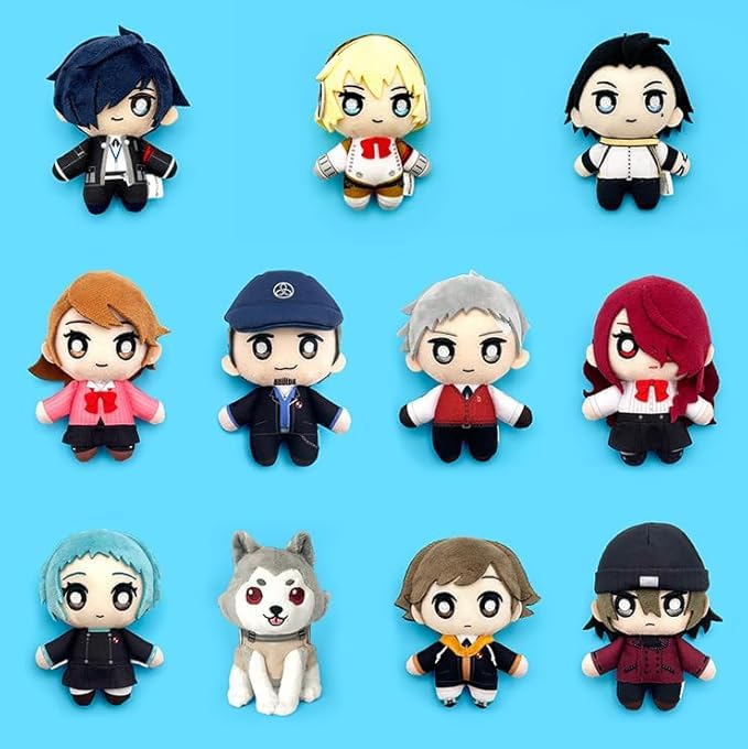 Persona 3 Reload Amada Inu Plush Keychain P3R Persona 25th Anniversary P3 PERSONA 3 RELOAD Amada Inu