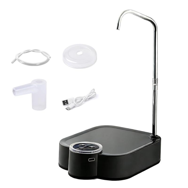 Desktop Drinking Water Dispenser Pump Rechargeable Electric Desktop Water Pump for Home, Office, Outdoor Easy To Use