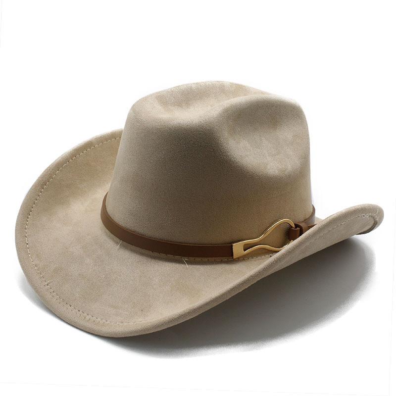 Knot Fedora Hat With Wool Blend Fabric For Winter Men Women Fashion
