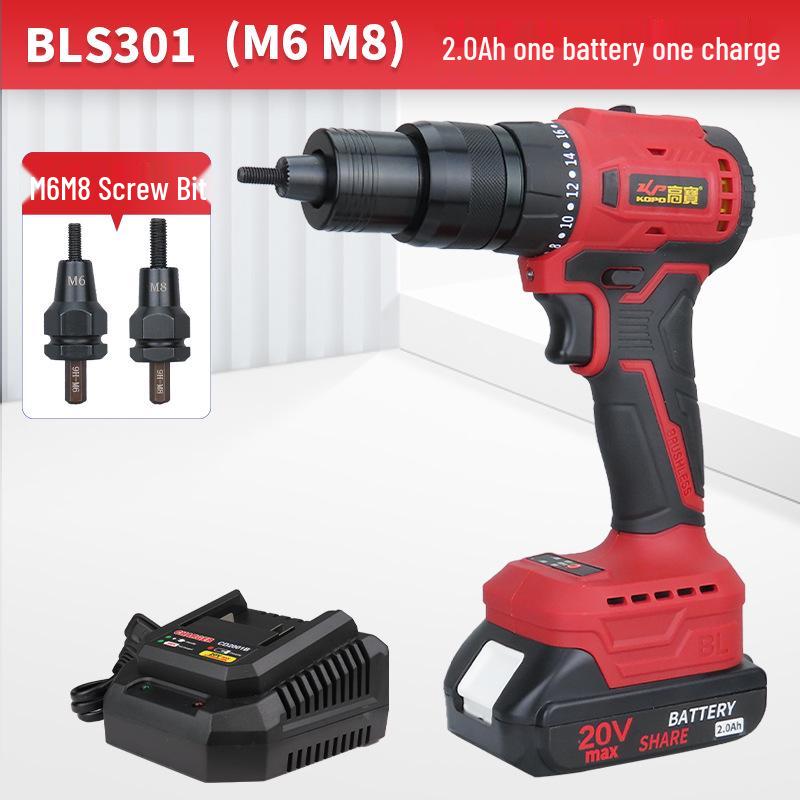 Gaobao Rechargeable M3-M12 Automatic Rivet Nut Setter