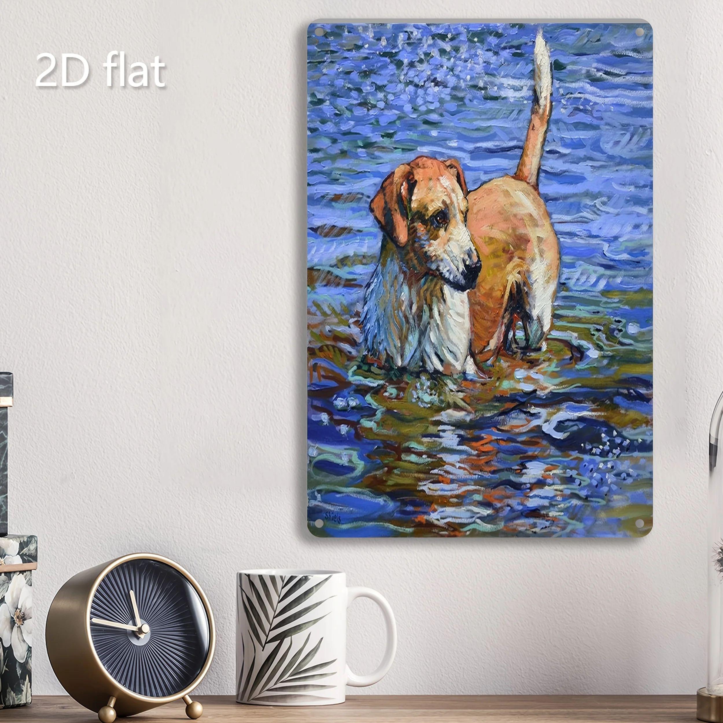 

Decorative Metal Wall Art Sign 20x30 cm