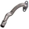 Silver Metal Turbocharger Oil Return Line Set for Dodge RAM 2500 3500 Diesel