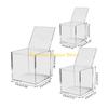 F26C Household Coffee Capsules Accessories Home Office Supplies Clear Acrylic Coffee Pod Dispenser Capsule Coffee Storage Box