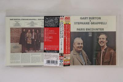 CD GARY BURTON STEPHANE GRAPPELLI  Paris Encounter WPCR27118 ATLANTIC 2012 Japan Obi Jazz Gebraucht