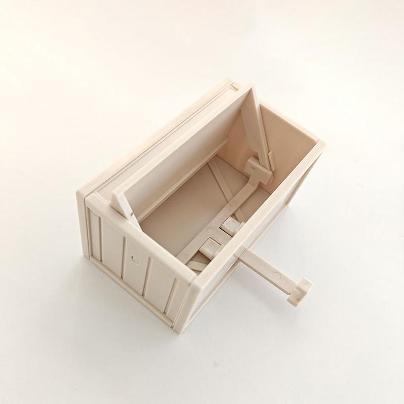 1PCS Home Decoration New 3D Printed Garage Switchable Key Holder Car - Themed Keychain Box - Bedroom Decorations No Car Model