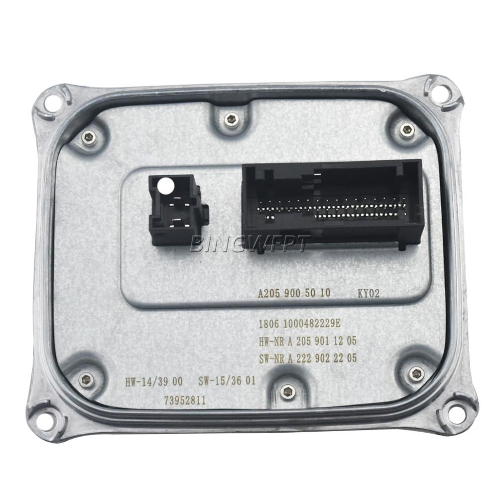 Car Accessories Xenon HID Headlight Ballast Control Unit A2059005010 A2059006805 for Mercedes C-Class W205 S205 C205 A205