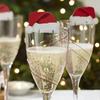 30pcs Christmas Cup Card Wine Glass Santa Hat Decoration Cards Champagne Glass Paper Labels New Year Dinner Table Ornaments