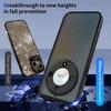 KEYSION Matte Translucent Black Phone Case for HONOR X9b 5G Soft Silicone+PC Clear Shockproof Back Cover for Magic 6 Lite 5G