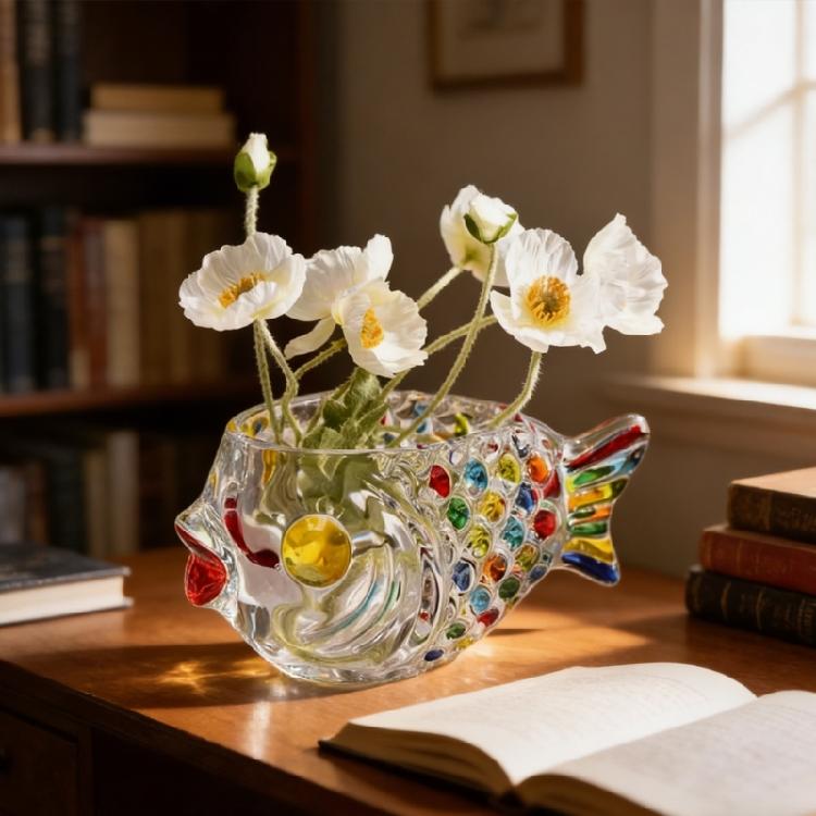 Glasvasen für Blumen Weithals-Blumenvasen Terrarien Hydroponischer Pflanzer Glas-Blumentopf für Tafelaufsätze Heimdeko