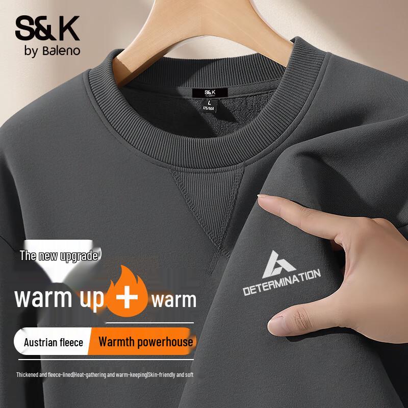 

Baleno S&K Series Men s Fleece Lined Sweatshirt XL