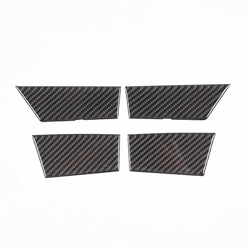 For BMW 5 Series G60 2024+ Soft Carbon Fiber Car front Door Storage Box Slot Pad Sticker Interior Protection Accessories 2Pcs