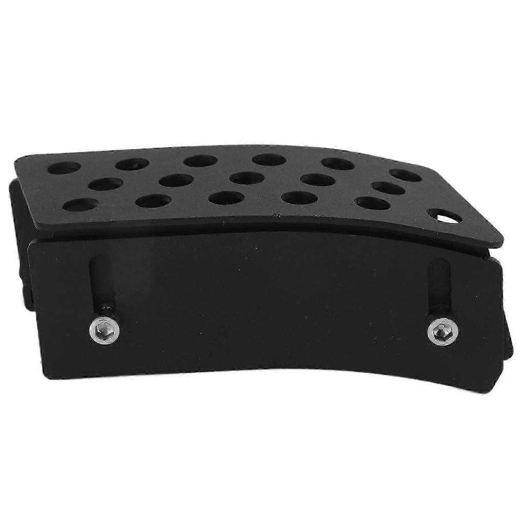 Accelerator Raised Pedals Foot Rest Iron Black Modification Replacement for Wrangler JK 2007?2017