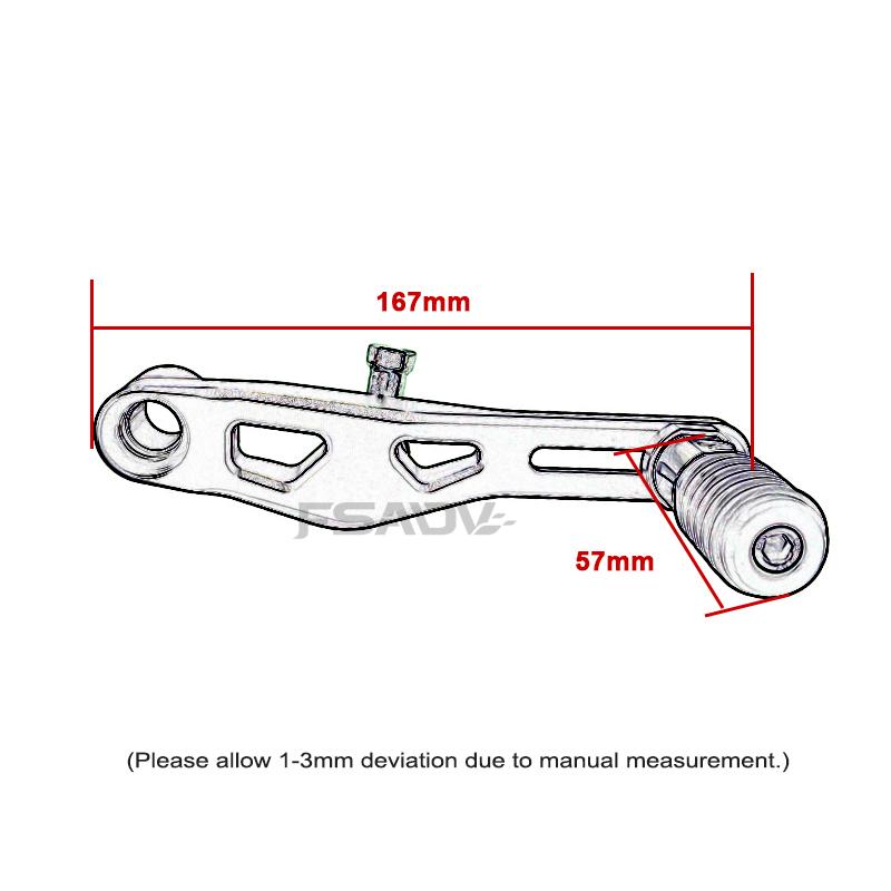 Fit For Honda CB750 Motorcycle Gear Shifter Cb750 CB 750 Hornet 2022 2023 CNC Adjustable Folding Gear Shifter Shift Pedal Lever