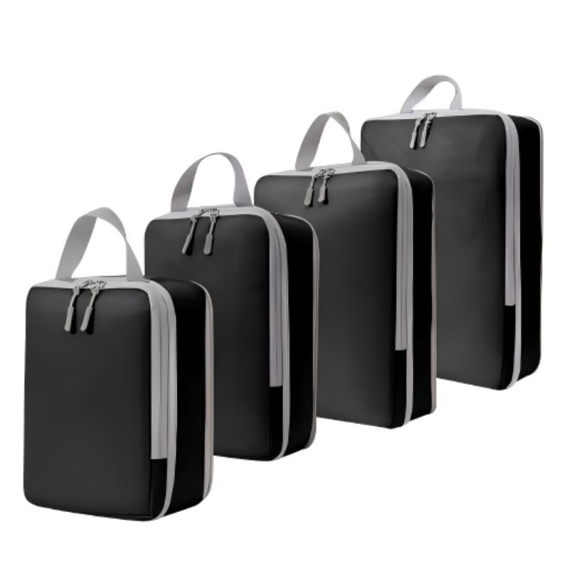 8pcs Cube Compression Travel Storage Bags Travel Box Breathable And Foldable Por
