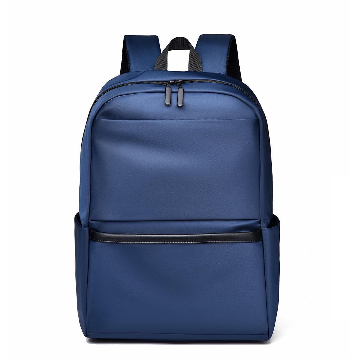 

Легкий мужской деловой рюкзак для ноутбука — стильный и модный для путешествий на свежем воздухе синий