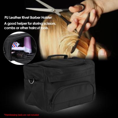 Portable Salon Hairdressing Tool Bag Barber Comb Scissors Clip Tools Bag