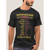 Hawaiian Words Graphic Tshirt Vintage Islands Souvenir Mens Cotton Casual Short Sleeve Crewneck Tee Top