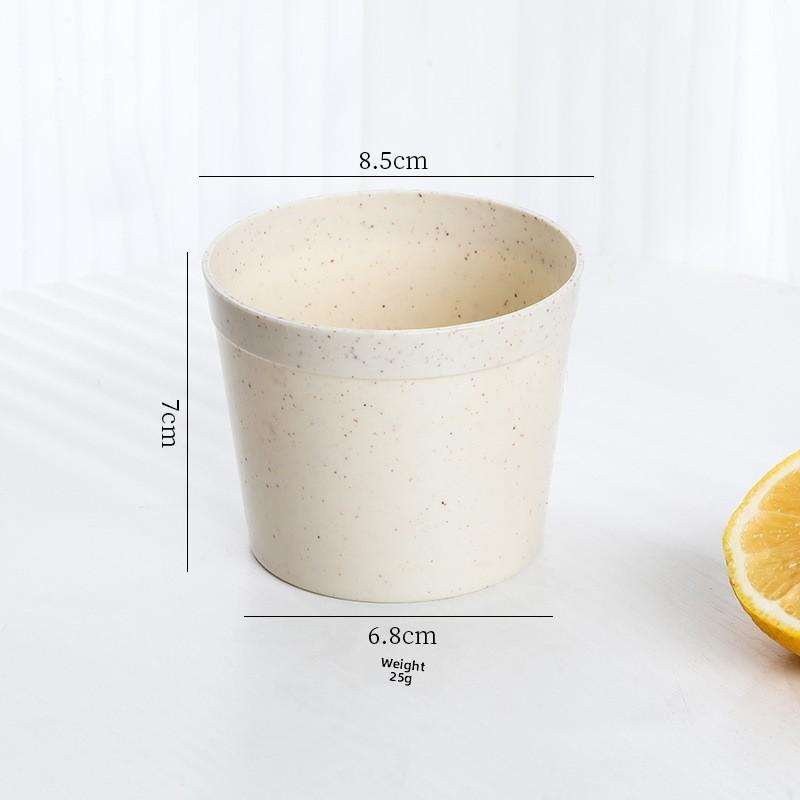 Simple Plastic Mouthwash Cup, Wash Basin, Household Water Cup, Toothbrush Cup, with Printing