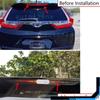 For Honda CR-V 2017-2022 Carbon Fiber Leather Tail High Brake Light Sticker Trim