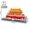 Chinese Model Architecture Building Blocks Compatible with Lego Bricks Toys for Adult Great Wall Forbidden City