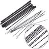 12pcs/pack High Quality 0.7mm-1.35mm Scroll Jig Saw Blades Spiral Teeth Metal Wood Cutting Craft Tools For Carving
