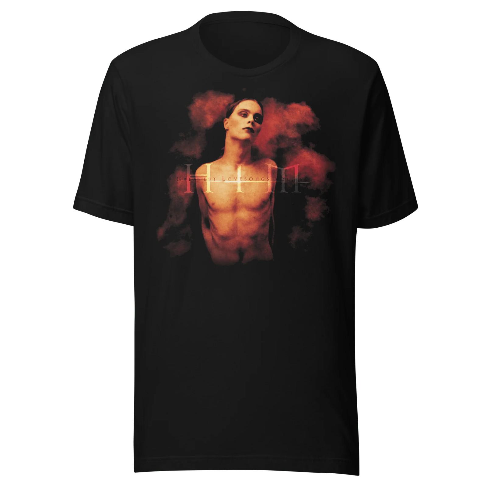 HIM - Deep Shadows Jumbo Print T Shirt XXXL