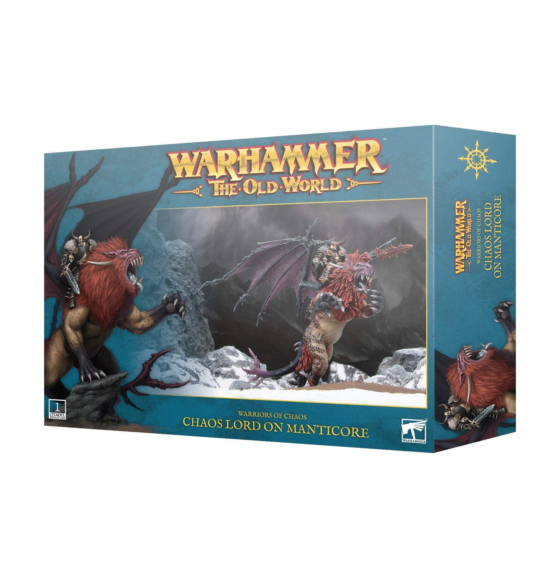 

Games Workshop Warhammer Old Warriors of Chaos Lord of Chaos Manticore World -