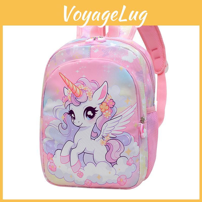 Kids School Bag Featuring Unicorn Design With Antishock Padding And Ergonomic Straps For Toddlers