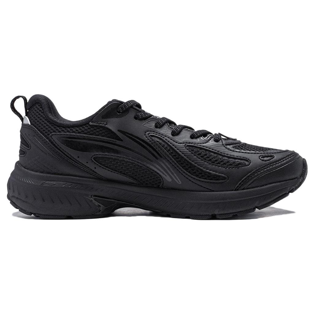 New LiNing Fuyao V2 Cushioning, Slip Resistant, And Abrasion Resistant Low Top Running Shoes Women's Black ARXT022-1