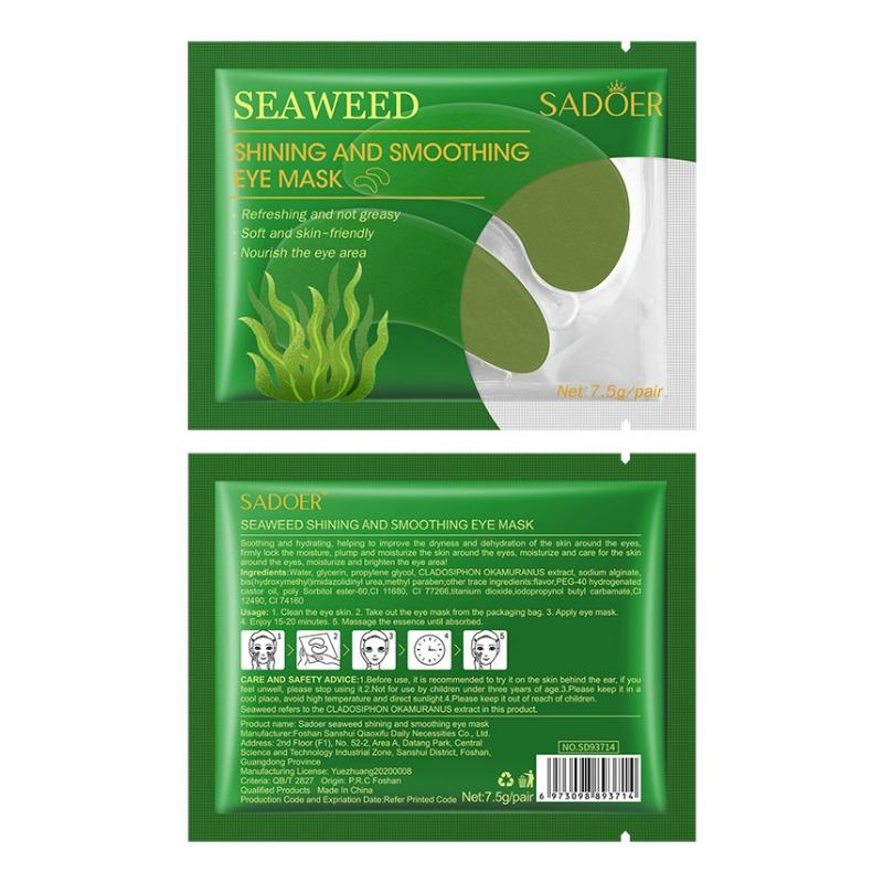 Sadoer Caviar Eye Mask Tablet Set Hydrating & Moisturising Eye Eye Mask Series