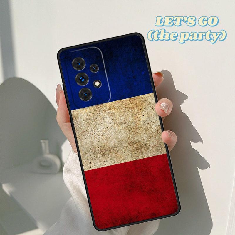 France national flag phone case For Samsung Galaxy A42 A31 A40 A51 A71 A32 A80 A91 A52 A72 A73 A20e A21S A50 A70 A11 A12 Cover