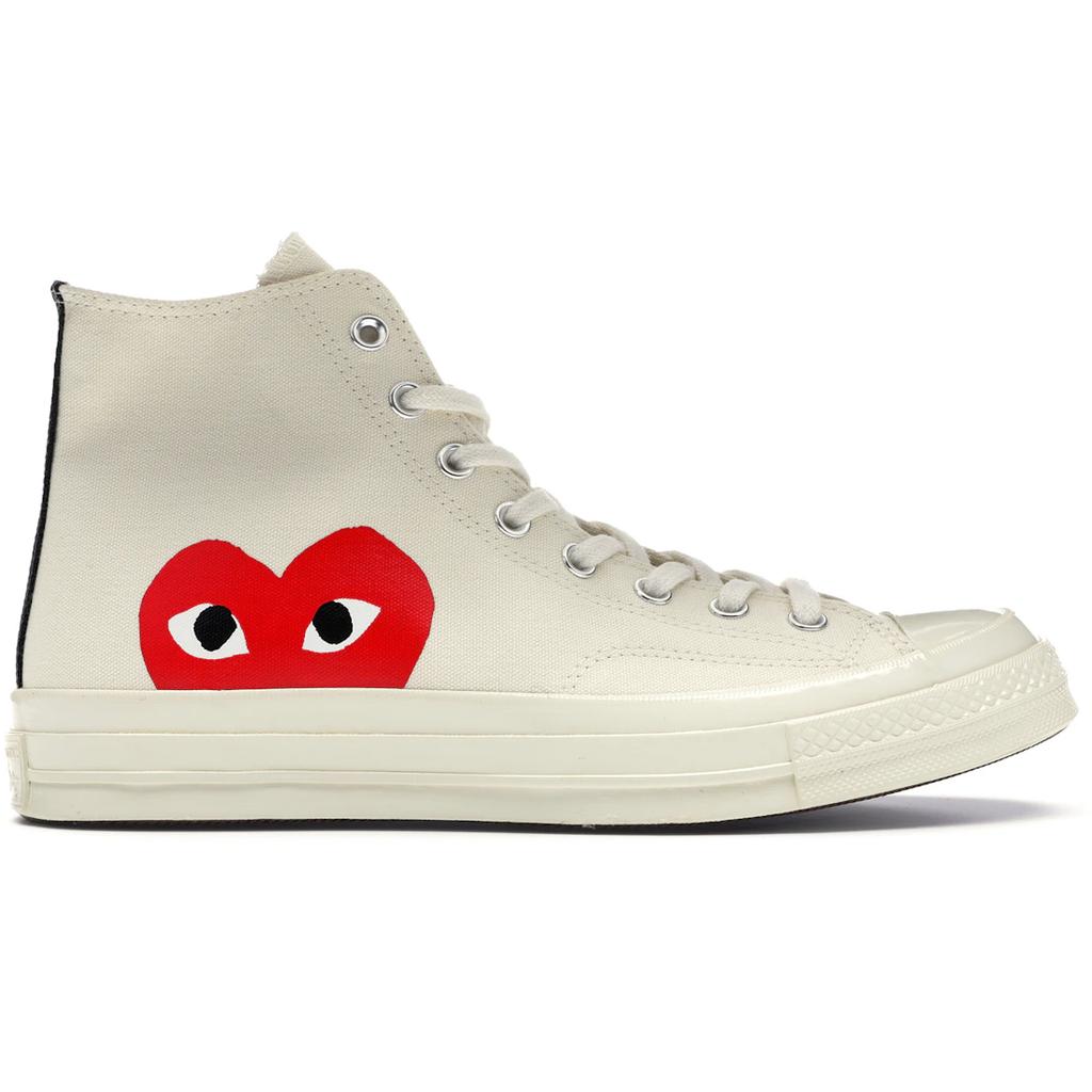 New Chuck 70 Comme Des Garçons Play X Converse High 'Milk' 150205C