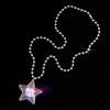 Light up Star Necklace Glowing Star Necklaces LED Flashing Necklace Flashing Party Accessories for Adults Women Gifts