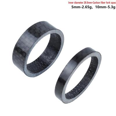 Universal Carbon Fiber Bicycle Headset Stem Washer for Mountain and Road Bikes