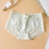 Japanese Sweet Sexy Comfortable Breathable Hollow Out Cotton Low Waist Lace Triangle Pants for Women