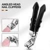 Nail Clippers for Seniors, Thick Nails, Large, Angled Head, Ergonomic