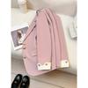Women's Pink Blazer, Spring and Autumn Style Design, Niche Fashion Temperament, Commuter Suit