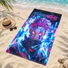 Akaza Demon Slayer Custom Name Beach Towels Also Serve As Bath Towels Summer Essential a Musthave for the Outdoors the Beach and the Pool